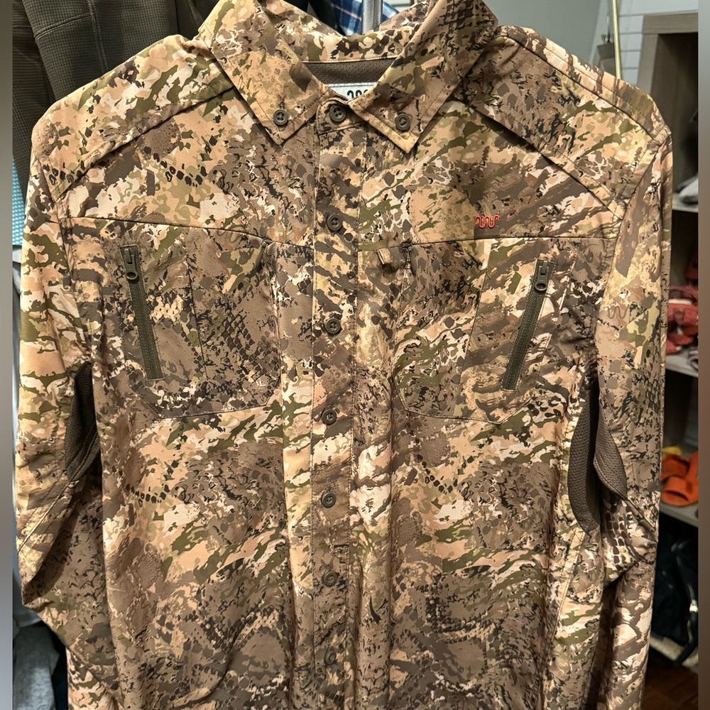 King Ranch vented fishing shirt